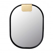 LAMINA 61 ΚΑΘΡΕΠΤΗΣ ΤΟΙΧΟΥ ΜΑΥΡΟ 45 7x2 5xH61cm c435927