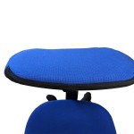 Καρέκλα Γραφείου ΗΧΩ Μπλε Ύφασμα 40x46x71-83cm c436057