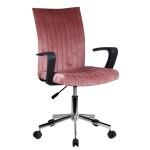 Καρέκλα Γραφείου ROXY Σάπιο Μήλο Βελούδο 55x58x86-96cm c436083