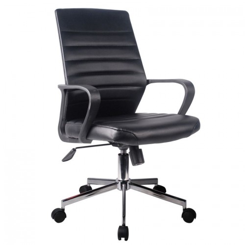 Καρέκλα Γραφείου SANDY Μαύρο PU 57x60x96-106cm c436089