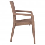 Καρέκλα Κήπου Cappuccino Rattan 58x55x87cm c437121