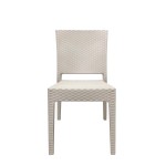 Καρέκλα Κήπου Cappuccino Rattan 47x55x87cm c437124