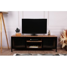 Έπιπλο tv Vent pine μαύρο χρώμα μελαμίνη 150x40x47cm c438390 Έπιπλο tv Vent pine μαύρο χρώμα μελαμίνη 150x40x47cm c438390