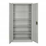 Φοριαμός DURIN Ανοιχτό Γκρι Μέταλλο 180x90x45cm c438505