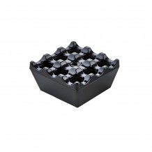 Τασάκι αντι-ανεμικό μελαμίνης 9x9xΥ3 8cm 55gr μαύρο - Σετ 10 c438517 Τασάκι αντι-ανεμικό μελαμίνης 9x9xΥ3 8cm 55gr μαύρο - Σετ 10 c438517