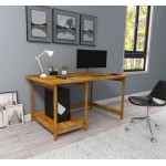 Γραφείο Aria oak χρώμα ξύλο 120x55x75cm c438597