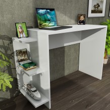 Γραφείο Altrove λευκό χρώμα μελαμίνη 104 5x40x73 5cm c438713 Γραφείο Altrove λευκό χρώμα μελαμίνη 104 5x40x73 5cm c438713