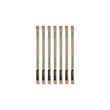 Πακέτο 500 Χάρτινα Καλαμάκια Μαύρα Espresso Ίσια φ4 2x145mm 1 1 χαρτί Tessera - Σετ 2 c438802