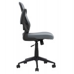 ΚΑΡΕΚΛΑ ΓΡΑΦΕΙΟΥ HM1178 10 μαύρος σκελετός γκρι mesh 60x56x105 εκ c438888
