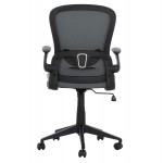 ΚΑΡΕΚΛΑ ΓΡΑΦΕΙΟΥ HM1178 10 μαύρος σκελετός γκρι mesh 60x56x105 εκ c438888