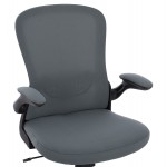 ΚΑΡΕΚΛΑ ΓΡΑΦΕΙΟΥ HM1178 10 μαύρος σκελετός γκρι mesh 60x56x105 εκ c438888