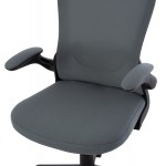 ΚΑΡΕΚΛΑ ΓΡΑΦΕΙΟΥ HM1178 10 μαύρος σκελετός γκρι mesh 60x56x105 εκ c438888