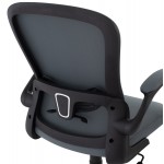 ΚΑΡΕΚΛΑ ΓΡΑΦΕΙΟΥ HM1178 10 μαύρος σκελετός γκρι mesh 60x56x105 εκ c438888