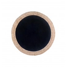 RAMI ΧΑΛΙ ΣΤΡΟΓΓΥΛΟ ΓΙΟΥΤΑ ΦΥΣΙΚΟ ΜΑΥΡΟ D120cm c438995