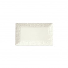 Πιατέλα πορσελάνης ορθογώνια 24x13xΥ1 9cm Σειρά Mozaik InSitu - Σετ 6 c439051