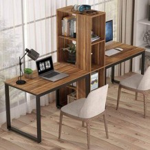 Γραφείo Doppio καρυδί χρώμα μελαμίνη μέταλλο 240x60x72cm c439094 Γραφείo Doppio καρυδί χρώμα μελαμίνη μέταλλο 240x60x72cm c439094