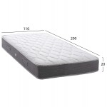 ΣΤΡΩΜΑ DREAMTOPIA ΣΕΙΡΑ LULLABY HM655 110-200 BONNELL SPRING 110x200 εκ c439143