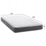 ΣΤΡΩΜΑ DREAMTOPIA ΣΕΙΡΑ LULLABY HM655 140-200 BONNELL SPRING 140x200 εκ c439245