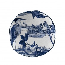 LAKE ΔΙΑΚΟΣΜΗΤΙΚΟ ΜΑΞΙΛΑΡΙ ΒΑΜΒΑΚΙ ΛΕΥΚΟ ΜΠΛΕ 45x45cm c439506