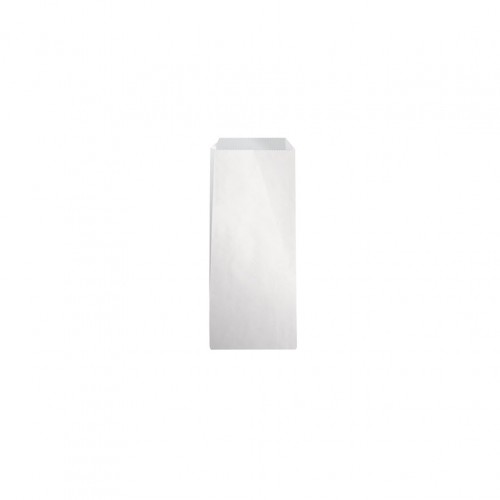 Χάρτινο σακουλάκι Βεζετάλ τιμή ανά κιλό λευκό 9x21cm Intertan - Σετ 10 c439598