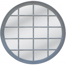 Arezzo Καθρεπτης Ξυλινος 110X4 3X110Ycm Γκρι c439834