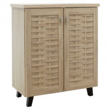 Παπουτσοθήκη ντουλάπι ΜΑΝΤΑΜ 12 ζεύγων χρώμα sonoma 78x40x92εκ c44001