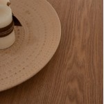 ΤΡΑΠΕΖΙ ΤΡΑΠΕΖΑΡΙΑΣ ΣΤΡΟΓΓΥΛΟ ΜΕ ΚΑΠΛΑΜΑ ΔΡΥΟΣ ΡΟΥΣΤΙΚ ΣΤΥΛ Φ120x75Υ εκ HM9307 01 c440407