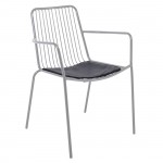 NEXUS Μαξιλάρι Πολυθρόνας Pu Μαύρο πάχος 2cm c440530