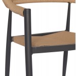 ΠΟΛΥΘΡΟΝΑ ΑΛΟΥΜΙΝΙΟΥ HM5854 02 ΑΝΘΡΑΚΙ PΕ RATTAN ΜΠΕΖ 55 5x58 5x78 εκ c440581
