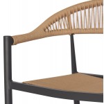 ΠΟΛΥΘΡΟΝΑ ΑΛΟΥΜΙΝΙΟΥ HM5854 02 ΑΝΘΡΑΚΙ PΕ RATTAN ΜΠΕΖ 55 5x58 5x78 εκ c440581