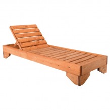 VERANO Ξαπλώστρα A Καρυδί Pine πεύκο c440592 VERANO Ξαπλώστρα A Καρυδί Pine πεύκο c440592