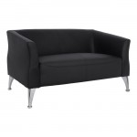 ΚΑΝΑΠΕΣ 2ΘΕΣΙΟΣ KIANA HM3122 21 ΜΕ ΜΑΥΡΟ PU 130x75x71 εκ c440768