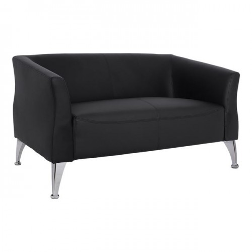 ΚΑΝΑΠΕΣ 2ΘΕΣΙΟΣ KIANA HM3122 21 ΜΕ ΜΑΥΡΟ PU 130x75x71 εκ c440768