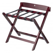 Αναδιπλούμενη ξύλινη μπαγκαζιέρα με πλάτη 63x47x64cm c441022