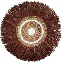 ΔΙΑΚΟΣΜΗΤΙΚΟ ΤΟΙΧΟΥ ΣΤΡΟΓΓΥΛΟ ΑΠΟ ΚΑΛΑΜΙΑ ΚΑΙ ΙΝΕΣ ΜΠΑΝΑΝΑΣ 55x3x55YΕΚεκ HM7792 c441197