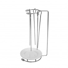 Συρμάτινη βάση χοντρή 5mm INOX SS201 15x28cm με 5 σούβλες 24cm c441365 Συρμάτινη βάση χοντρή 5mm INOX SS201 15x28cm με 5 σούβλες 24cm c441365
