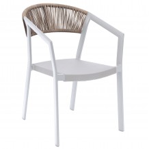 ΠΟΛΥΘΡΟΝΑ ΑΛΟΥΜΙΝΙΟΥ ΛΕΥΚΗ PE RATTAN TEXTLINE 45x63x82Υεκ HM5891 02 c441440 ΠΟΛΥΘΡΟΝΑ ΑΛΟΥΜΙΝΙΟΥ ΛΕΥΚΗ PE RATTAN TEXTLINE 45x63x82Υεκ HM5891 02 c441440