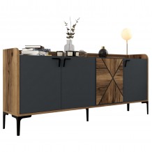 ΜΠΟΥΦΕΣ ΜΕΛΑΜΙΝΗΣ ΚΑΡΥΔΙ ΚΑΙ ΑΝΘΡΑΚΙ 180x35x78Yεκ HM9433 01 c441488