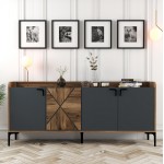 ΜΠΟΥΦΕΣ ΜΕΛΑΜΙΝΗΣ ΚΑΡΥΔΙ ΚΑΙ ΑΝΘΡΑΚΙ 180x35x78Yεκ HM9433 01 c441488