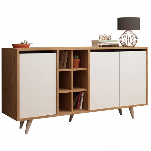 ΜΠΟΥΦΕΣ ΜΕΛΑΜΙΝΗΣ ΚΑΡΥΔΙ ΚΑΙ ΛΕΥΚΟ 140x40x86Yεκ HM9432 02 c441491