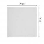 Επιφάνεια τραπεζιού PWH-0012 pakoworld Werzalit γκρι cement I 70x70εκ c441709