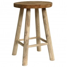 ΣΚΑΜΠΟ HM9337 ΑΠΟ ΜΑΣΙΦ ΞΥΛΟ TIK ΦΥΣΙΚΟ 30Χ45 εκ c441728