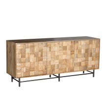 CYCLOS ΜΠΟΥΦΕΣ 3ΠΟΡΤΕΣ ΦΥΣΙΚΟ 172x45xH75cm c441767 CYCLOS ΜΠΟΥΦΕΣ 3ΠΟΡΤΕΣ ΦΥΣΙΚΟ 172x45xH75cm c441767