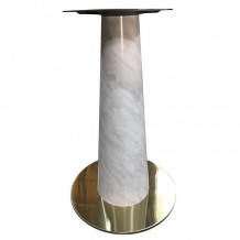 SCOTT βάση τραπεζιού Gold Inox 201 20 60 Kg Κολώνα απόχρωση Μάρμαρο c441784
