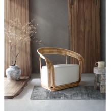 ΠΟΛΥΘΡΟΝΑ DUCHESS ΕΠΑΓΓΕΛΜΑΤΙΚΗ ΑΠΟ RATTAN ΜΕ ΜΑΞΙΛΑΡΙ 75X62X70Yεκ HM9478 c441849