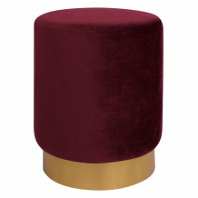 ΣΚΑΜΠΟ LEVY ΜΠΟΡΝΤΩ ΒΕΛΟΥΔΟ ΜΕ ΧΡΥΣΗ ΒΑΣΗ HM8408 06 Φ35x43Υ εκ c441923