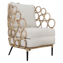 ΠΟΛΥΘΡΟΝΑ HM9341 ΑΠΟ RATTAN-ΜΕΤΑΛΛΟ ΦΥΣΙΚΟ ΧΡΩΜΑ 60X75X81 EK c441931