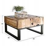 ΤΡΑΠΕΖΙ ΣΑΛΟΝΙΟΥ HM9354 ΑΠΟ ΜΑΣΙΦ ΞΥΛΟ ΤΙΚ ΦΥΣΙΚΟ 80X80X48εκ c441996 ΤΡΑΠΕΖΙ ΣΑΛΟΝΙΟΥ HM9354 ΑΠΟ ΜΑΣΙΦ ΞΥΛΟ ΤΙΚ ΦΥΣΙΚΟ 80X80X48εκ c441996