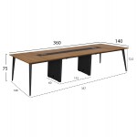 ΓΡΑΦΕΙΟ ΕΠΑΓΓΕΛΜΑΤΙΚΟ ΣΥΝΕΔΡΙΑΣΕΩΝ SUPREME HM2377 360X140X75Υ εκ c442245