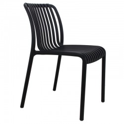 MODA Καρέκλα Στοιβαζόμενη PP - UV Ανθρακί c444780
